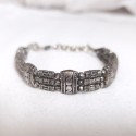 Bracelet Avani métal argenté indien