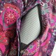 Tapis de Yoga gris Sac Coton indien