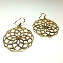 Boucles oreilles Octogone