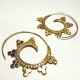 Boucles oreilles Tourbillon fleuri