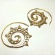 Boucles oreilles Dorées Indiennes