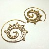 Boucles oreilles Dorées Indiennes