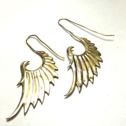 Boucles oreilles Ailes d'ange