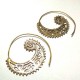 Boucles oreilles Métal Doré Inde