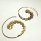 Boucles oreilles Plumes