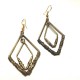 Boucles oreilles Indiennes Dorées