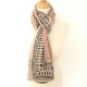 Foulard 100 % coton BlockPrint Artisanat Inde