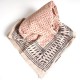 Foulard 100 % coton BlockPrint Artisanat Inde
