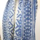 Foulard- paréo en coton BlockPrint Artisanat Inde