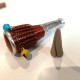 Petit Chillum de Baba décoré