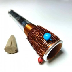 Grand Chillum de Baba décoré