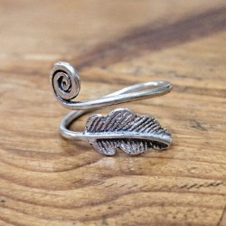 Bague Fantaisie Indienne Plume