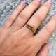 Bague clou Métal Doré inde