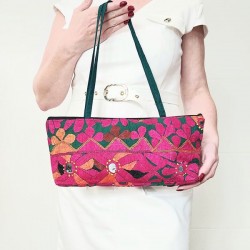 Sac à main en tissus indien coloré