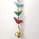 Guirlande décorative petits oiseaux fait main