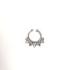 Septum Faux piercing Indien argenté