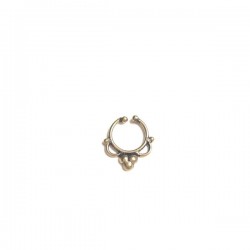 Septum Faux piercing Indien doré