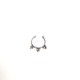 Septum Faux piercing Indien argenté