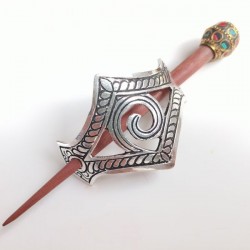 Broche à chignon - Barrette cheveux losange