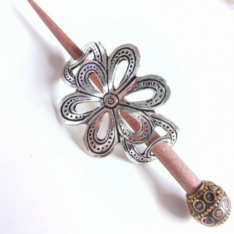Broche à cheveux fleur