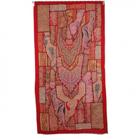 Patchwork de broderies du cachemire