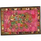Tenture Patchwork Elephant 150x103cm