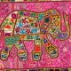 Tenture Patchwork Elephant 150x103cm