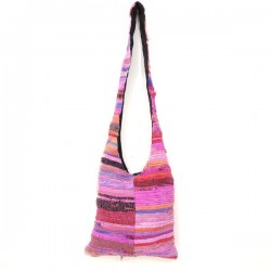 Sac en Bandoulière en Coton Recyclé Fait main Inde