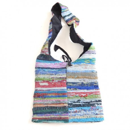 Sac en Bandoulière en Coton Recyclé Fait main Inde