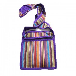 Pochette violette de Voyage sac indien