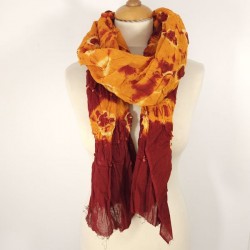 Echarpe Tie and Dye Artisanale