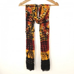 Echarpe Tie and Dye Artisanat Inde