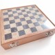 Echiquier et Backgammon Marbre & Bois
