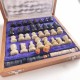 Echiquier et Backgammon Marbre & Bois