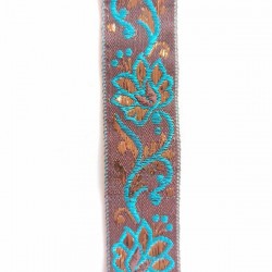 Galon indien brodé 33 mm