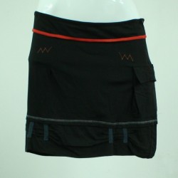 Jupe Courte Noire Coton Taille L