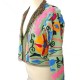 Veste d'été brodée femme 100% Coton