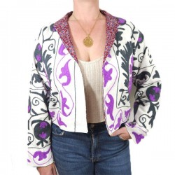 Veste brodée Suzani