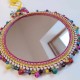 Miroir double face 15,5 cm Clochettes
