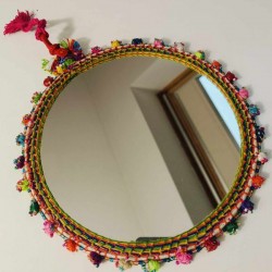 Miroir double face 20 cm Perles