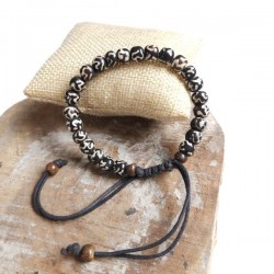 Bracelet Mala Perle AUM