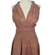 Robe dos Nu portefeuille Mi-longue