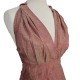 Robe dos Nu portefeuille Mi-longue