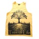 Débardeur Jaune homme tree of life