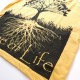 Débardeur Jaune homme tree of life