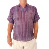 Chemise Homme Rayée coton indien