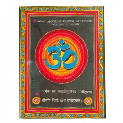 Tenture Aum Sequin Indienne