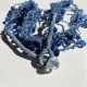 Collier Perles de verre Bleu Lagon