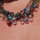 Collier Perles de verre Multicolore