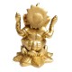 Statue Ganesh en Laiton 10cm